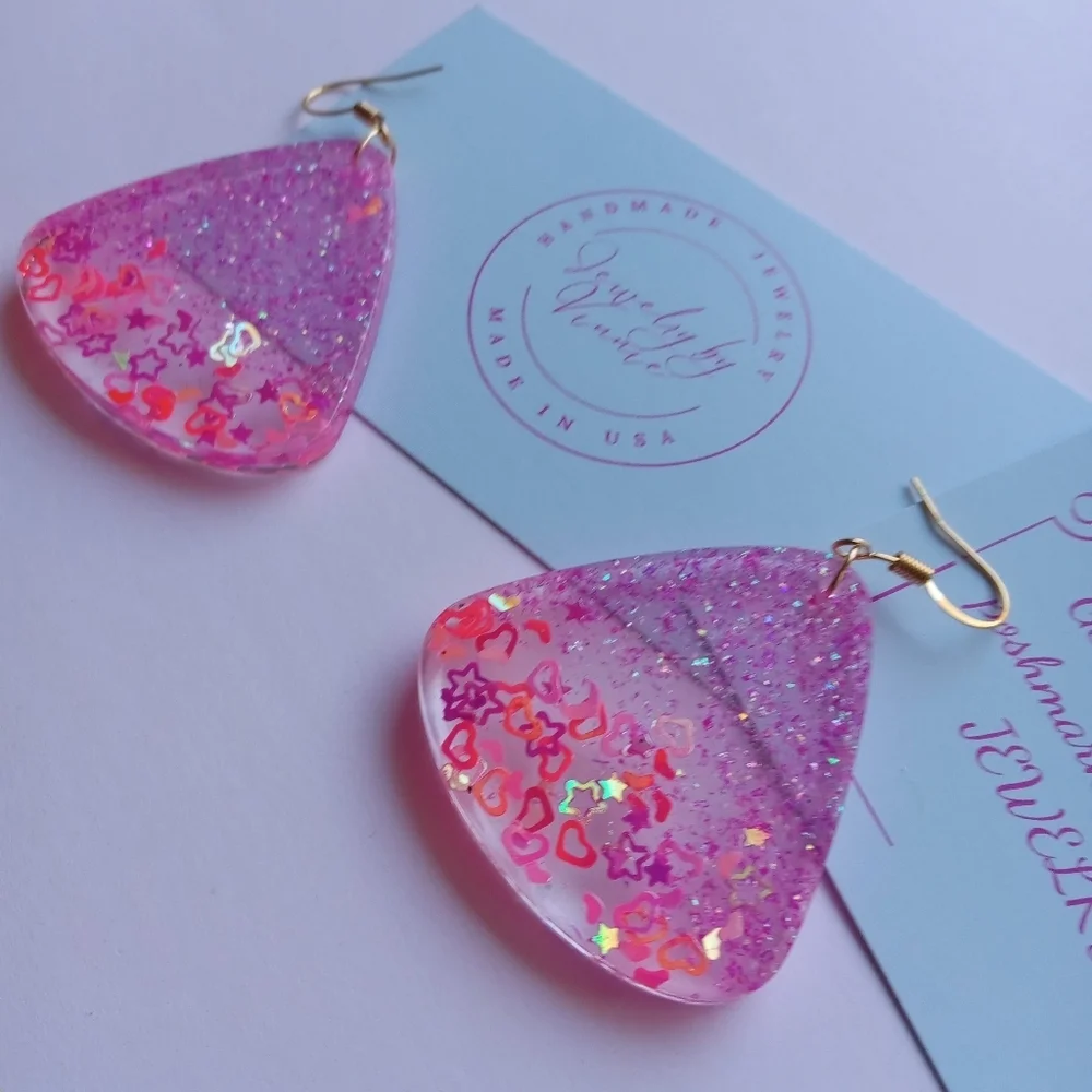 Hand Crafted Barbie's Dreams Collection Earrings